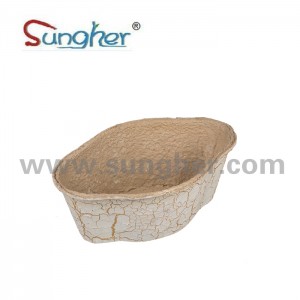 Paper Pulp Flower Pot