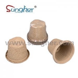 Paper Pulp Plant Pot – 11cm Round