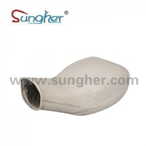 Molded Pulp Round Male Urinal