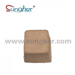 Paper Pulp Plant Pot – 8cm Square