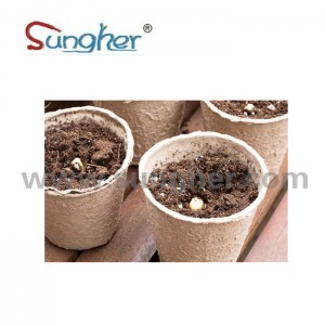 Paper Pulp Plant Pot – 6cm Round