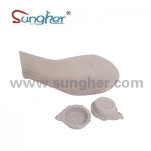 Molded Pulp Round Male Urinal