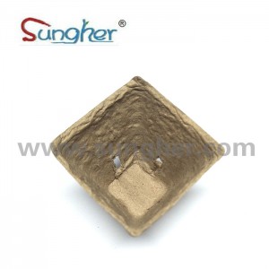 Paper Pulp Plant Pot – 6cm Square