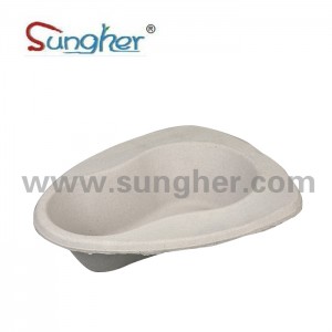 Molded Pulp Bedpan Liner